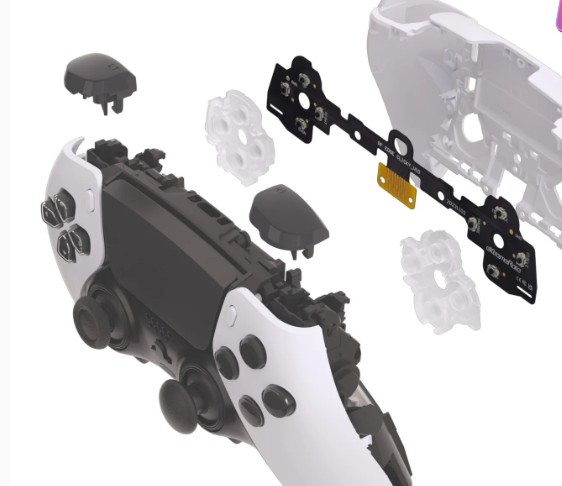 Edge clicky face buttons